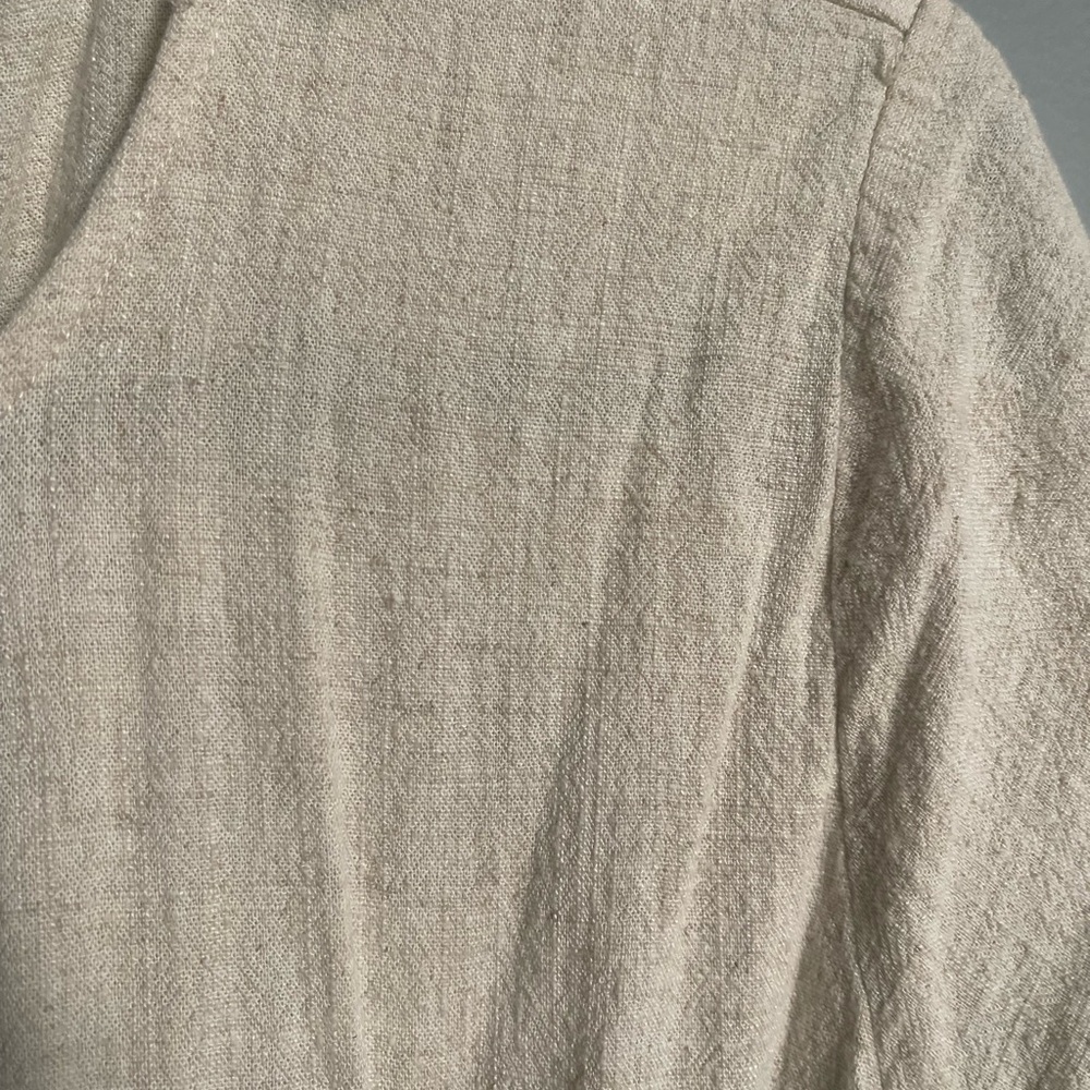 ASOS Cream Textured Top